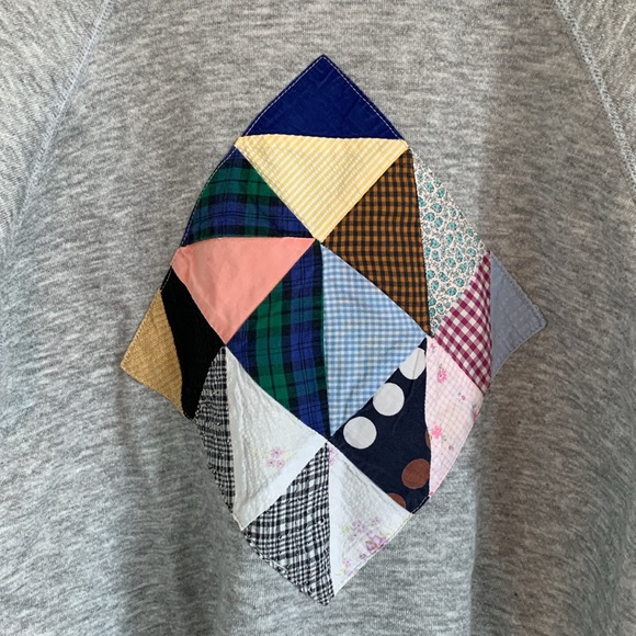 Carleen Quilt Patch Sweatshirt - Picture 3 of 8